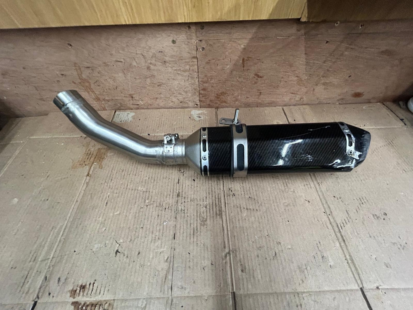 2023 KTM RC125 GRmoto Carbon Exhaust Silencer