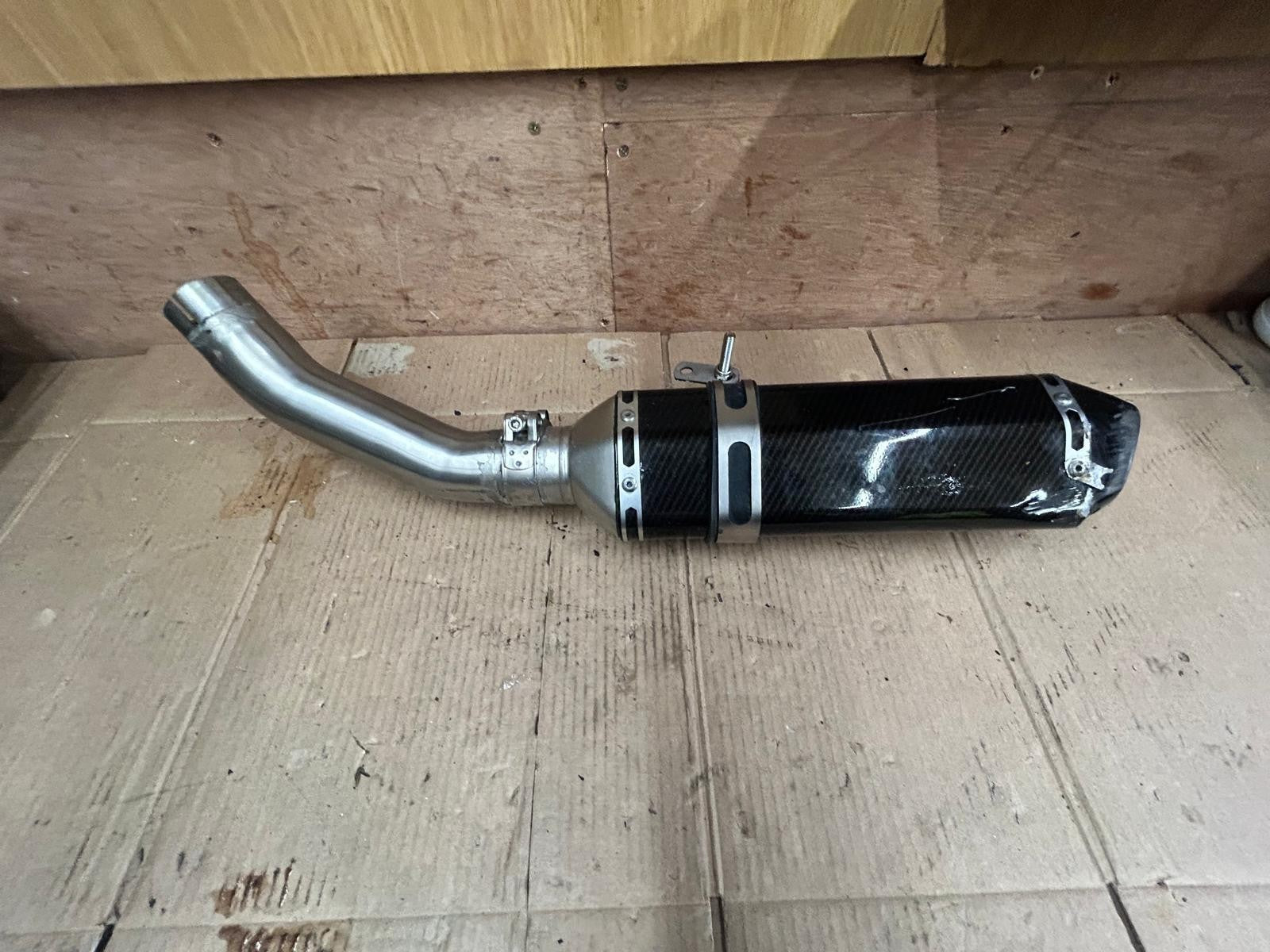 2023 KTM RC125 GRmoto Carbon Exhaust Silencer