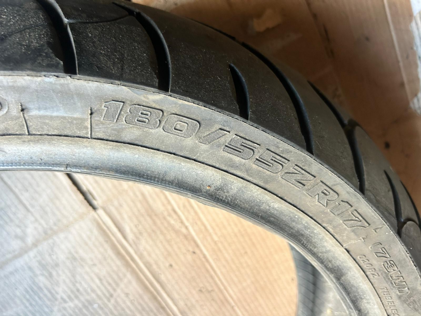 Bridgestone Battlax BT020R Motorcycle Tyre 180/55/17
