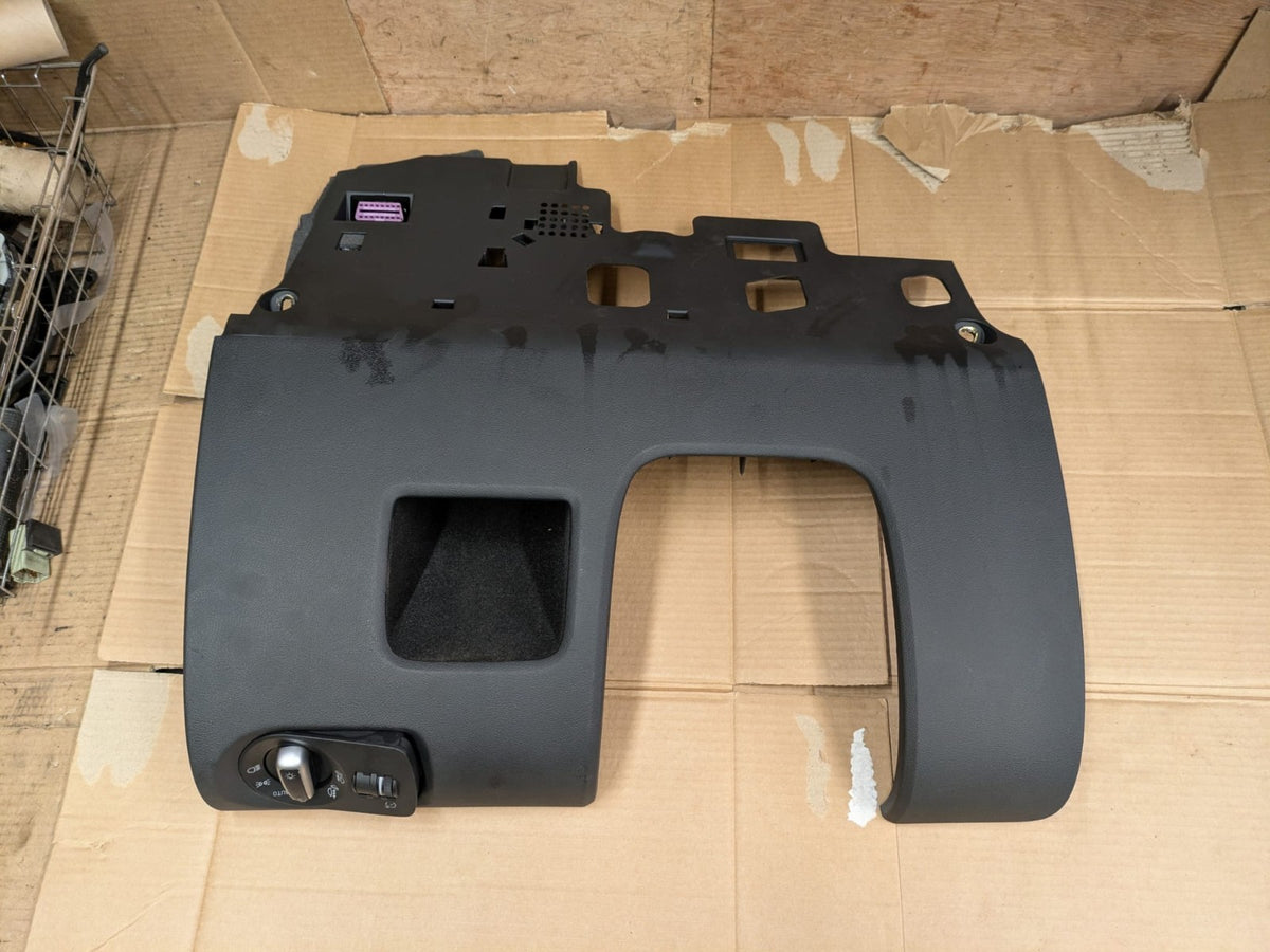 2011 Audi A3 S Line Lower Dash Trim + Headlight Switch | 8P2863075 8P0919093