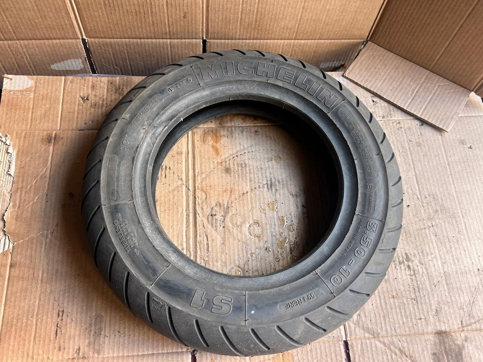 Michelin S1 3.50-10 Scooter Tyre
