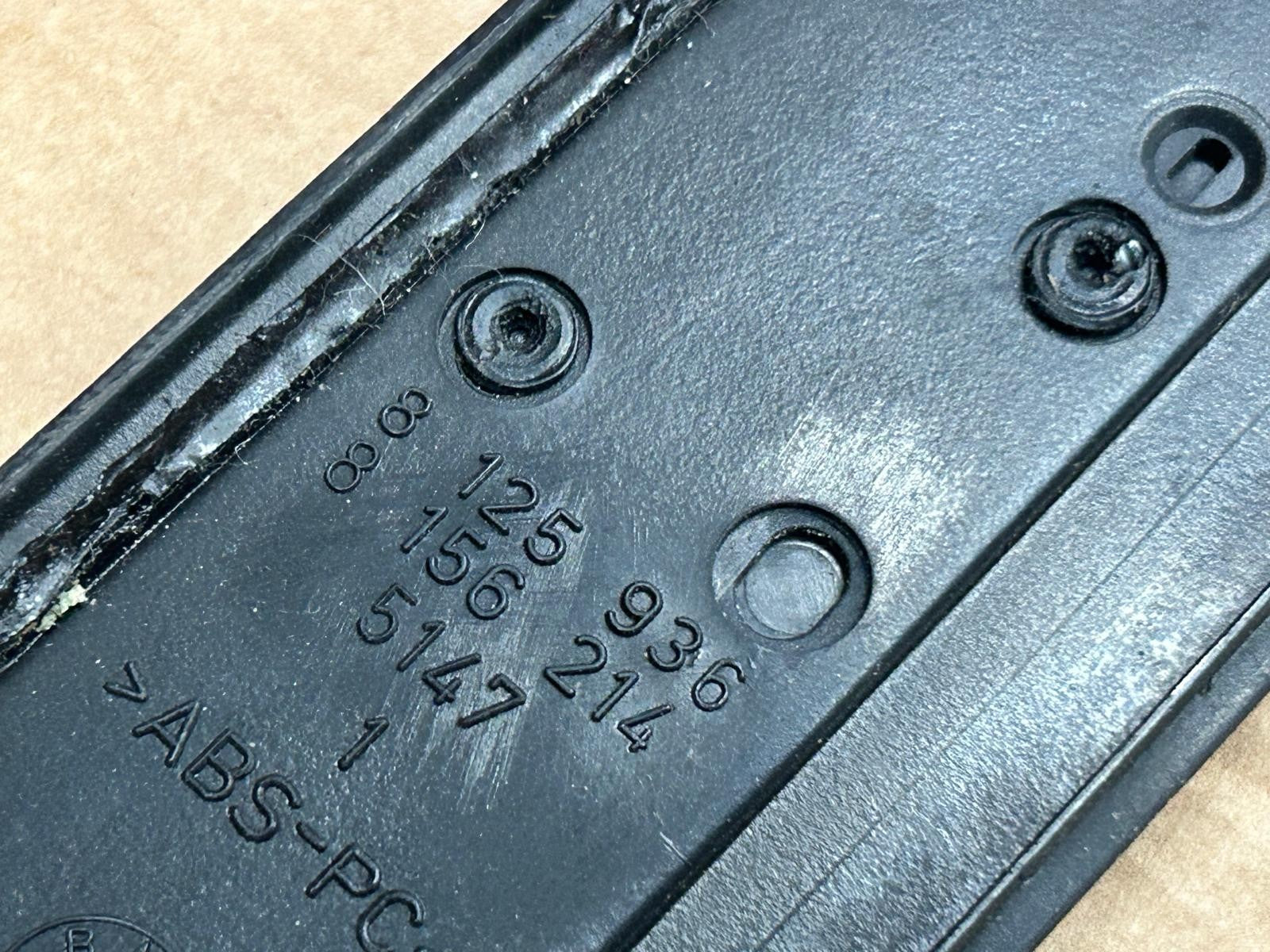 Genuine BMW 7 Series E38 Front Right Door Entry Sill | 8125936 8156214