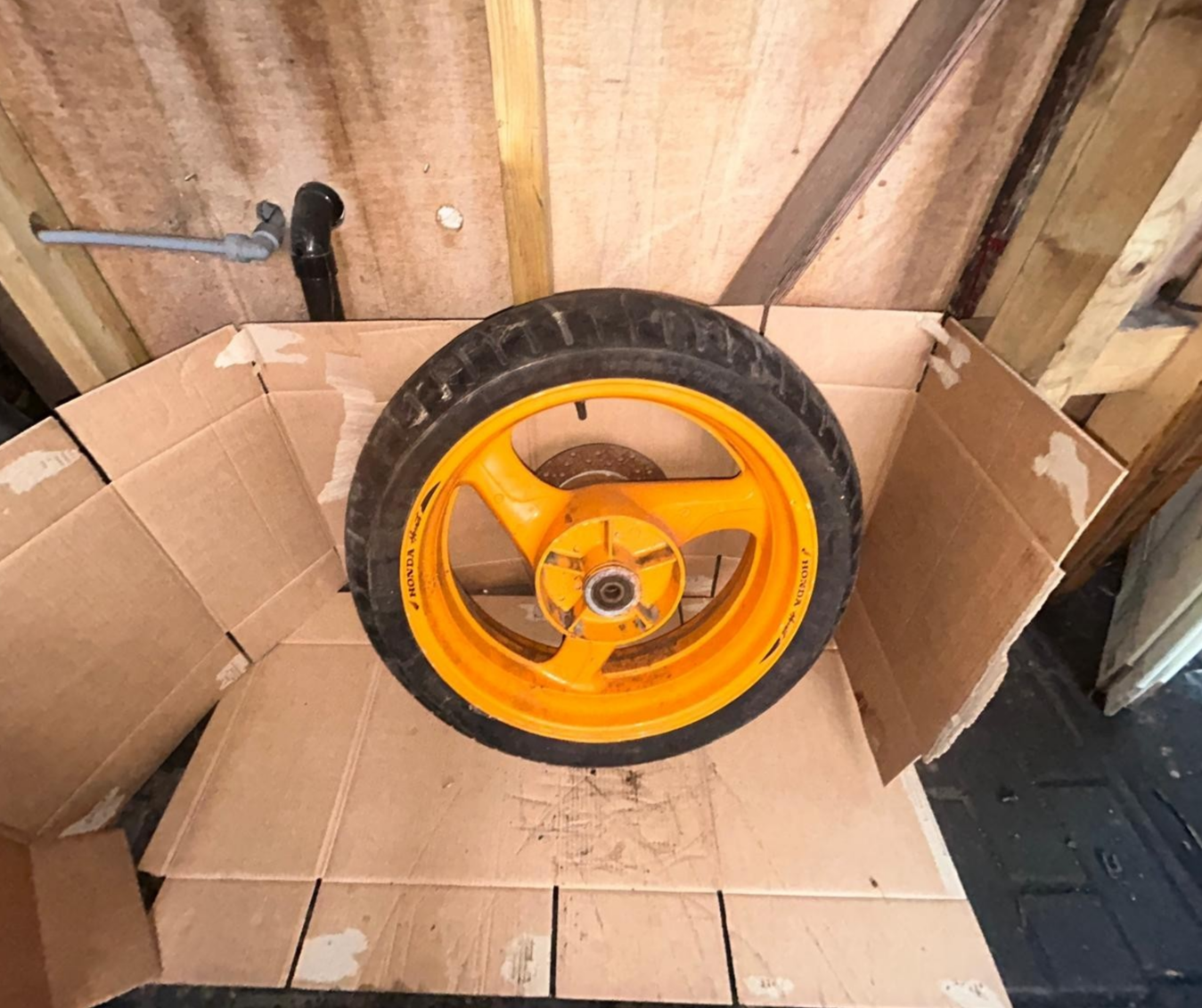 1999 Honda CB600F Hornet Rear Wheel