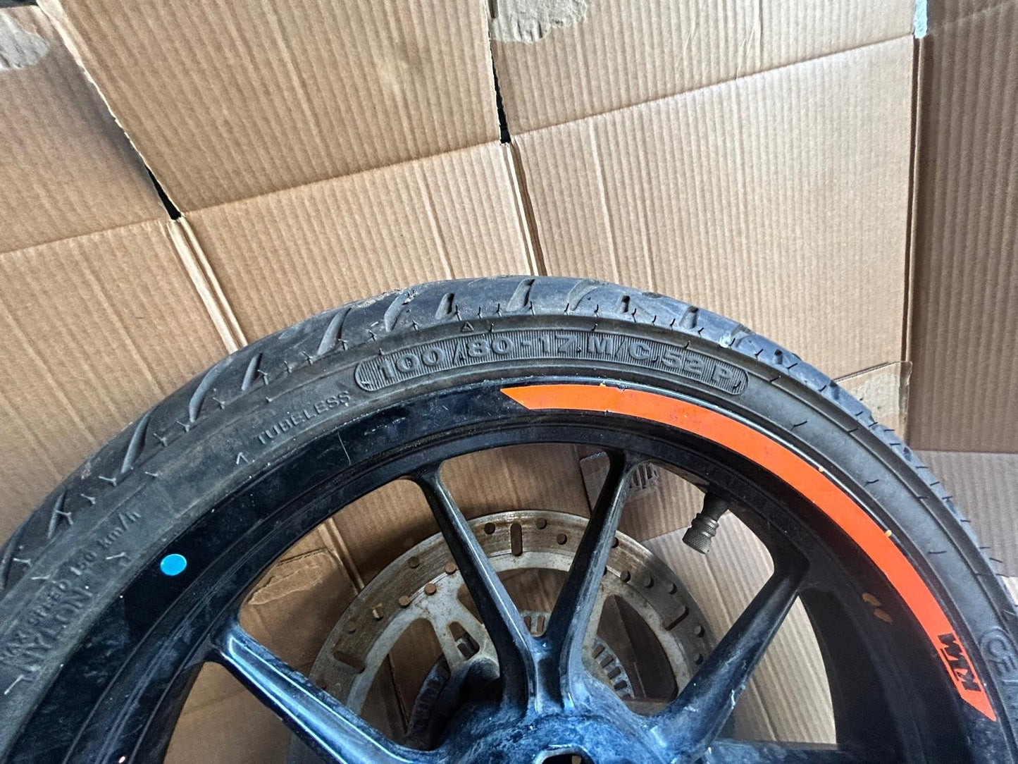 2019 KTM Duke 125 Front Wheel & Brake Disc
