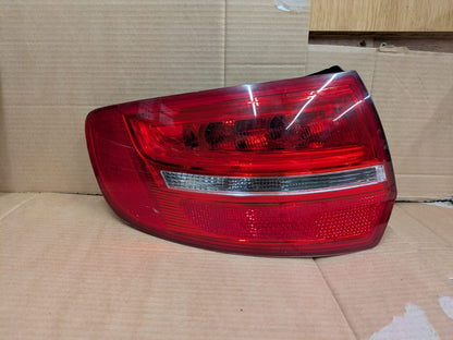 2011 Audi A3 S Line Passenger Left Side Tail Light