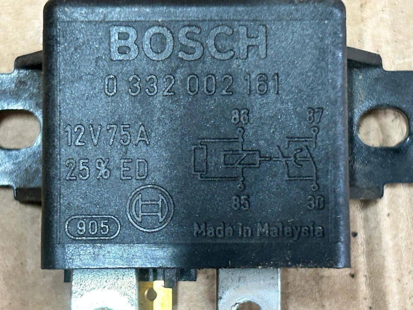 Bosch 1885 - 1995 BMW K75s Lamp Relay | 61131459003 0332002161