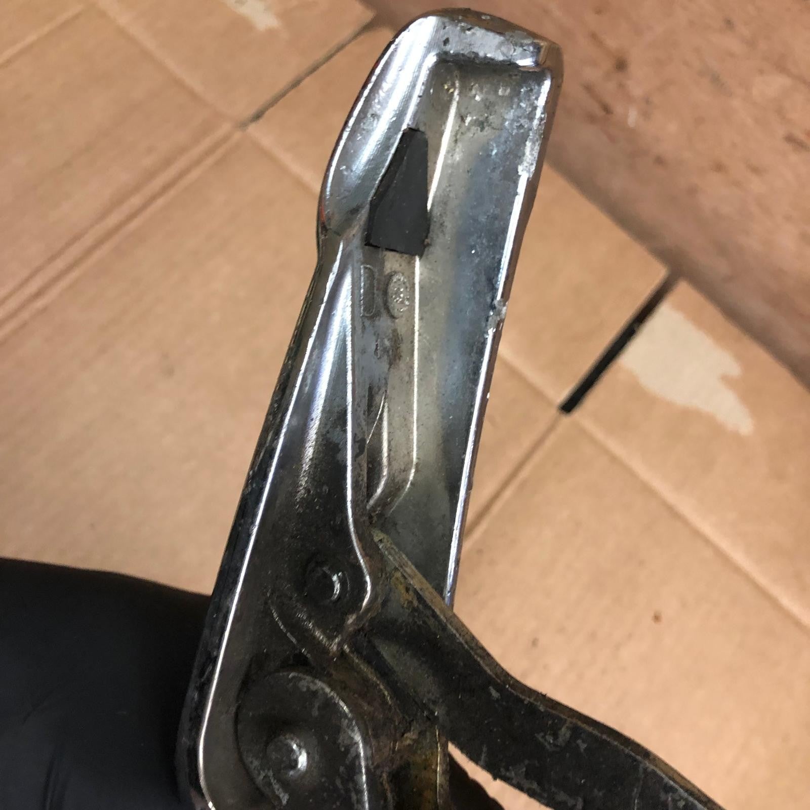 2006 Vespa GTS Left Side Passenger Footrest Footpeg