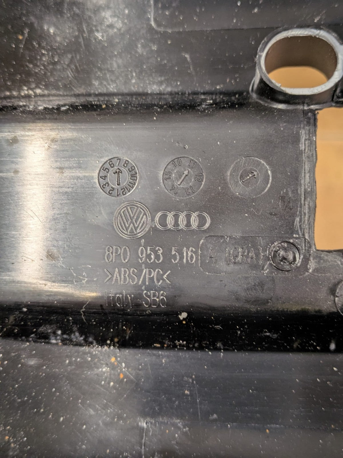 2011 Audi A3 S Line Lower Steering Column Surround Trim | 8P0953516