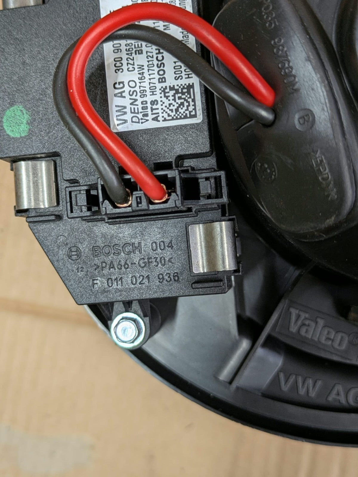 2011 Audi A3 S Line Heater Blower Motor | 3C0907521F