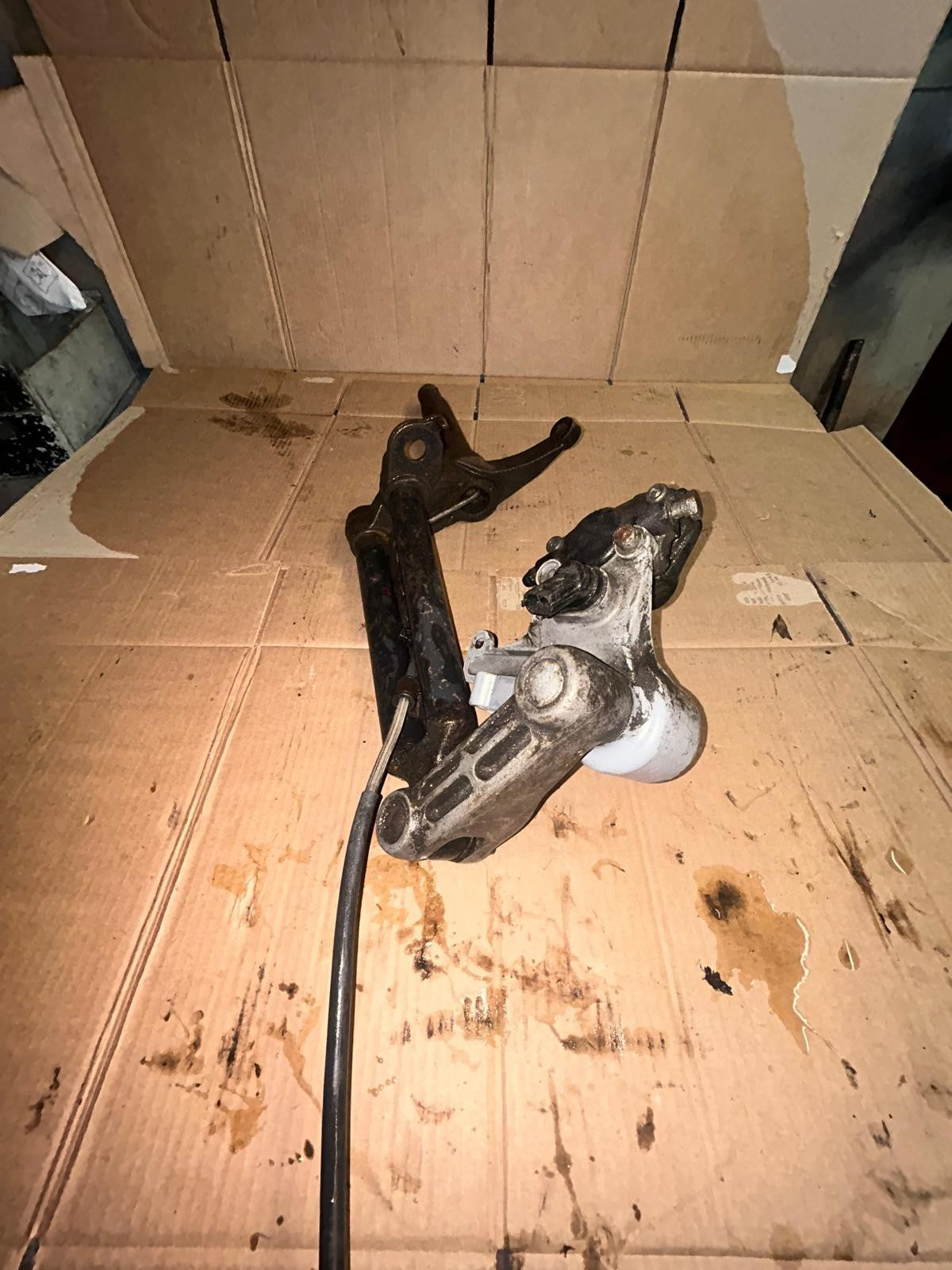 2010 Piaggio MP3 125 Front Left Fork Leg