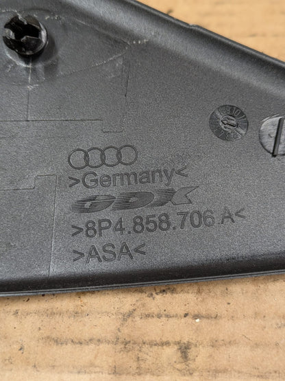 2011 Audi A3 S Line Right Driver Side Wing Mirror Cover | 8P4858706A
