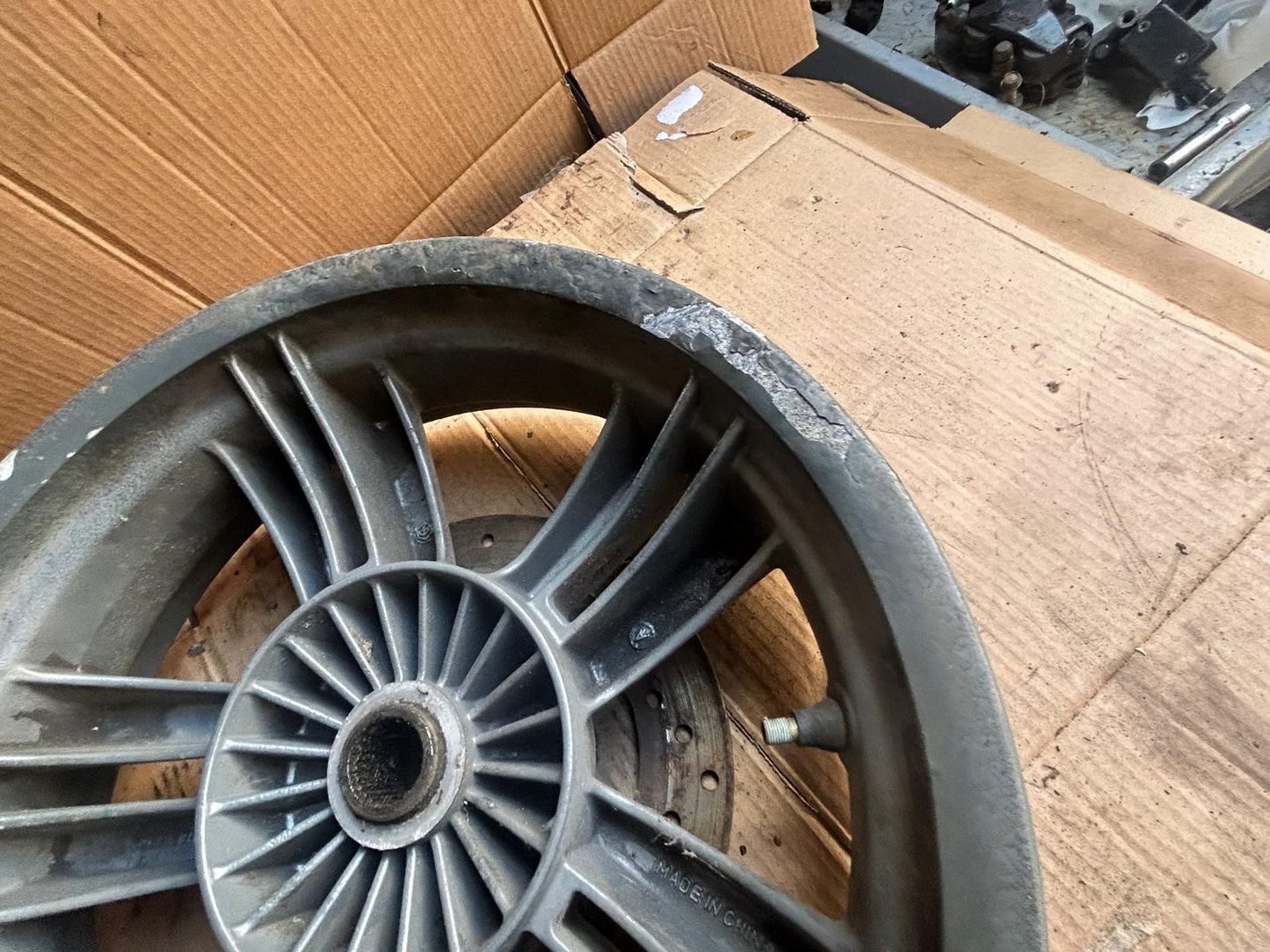 Piaggio MP3 Yourban Rear Wheel + Brake Disc