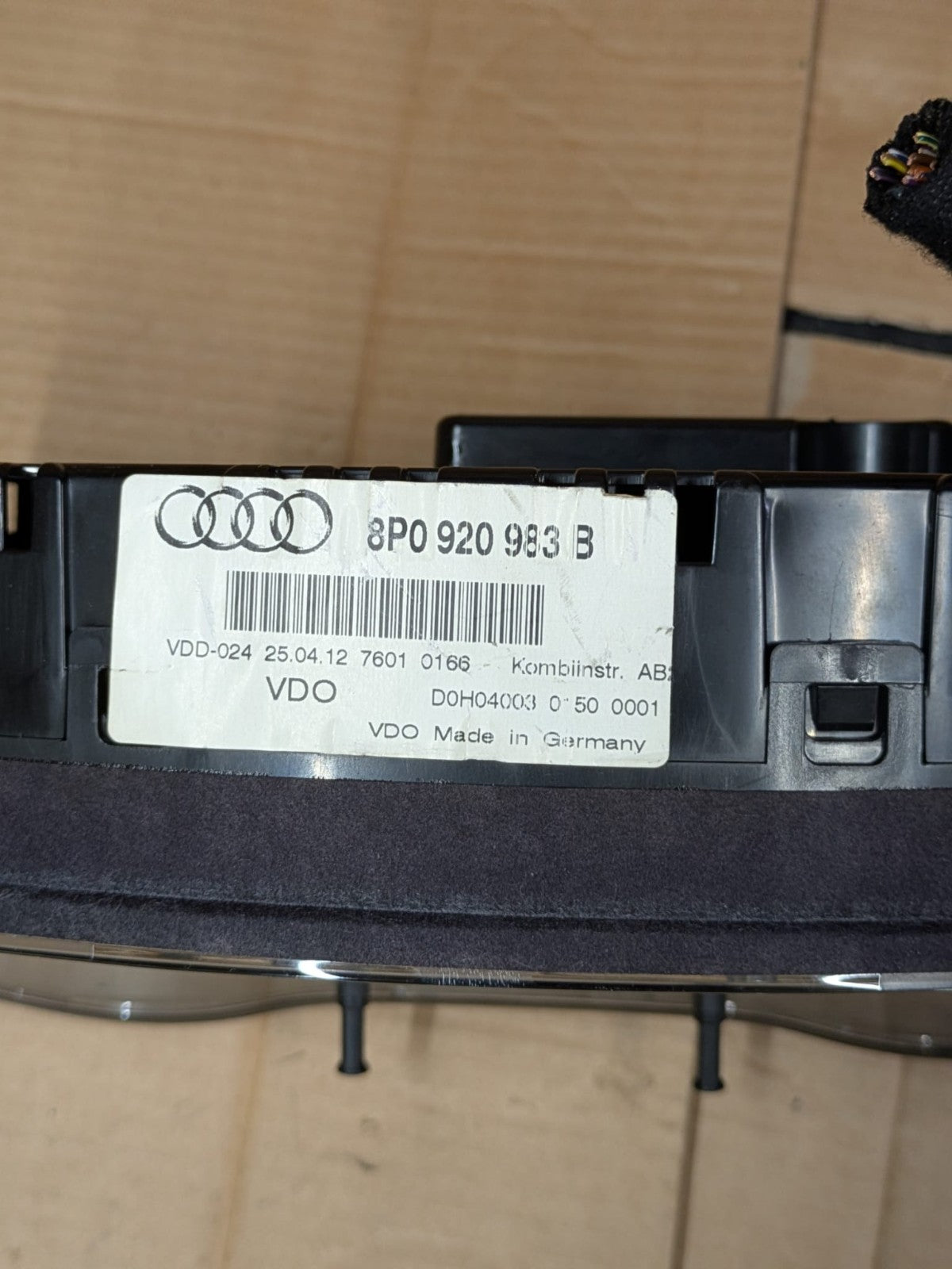 2011 Audi A3 S Line Speedometer Instrument Cluster | 8P0920983