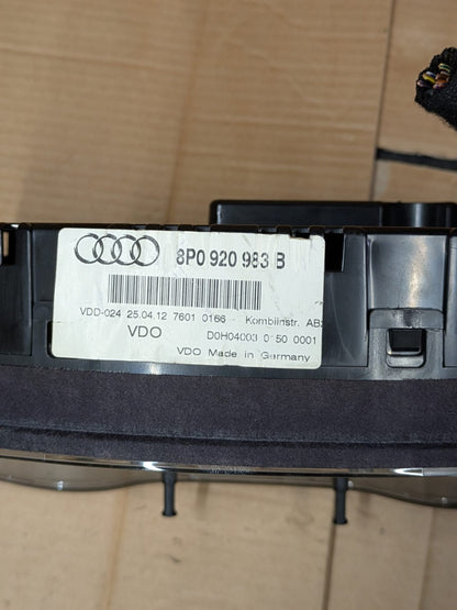 2011 Audi A3 S Line Speedometer Instrument Cluster | 8P0920983