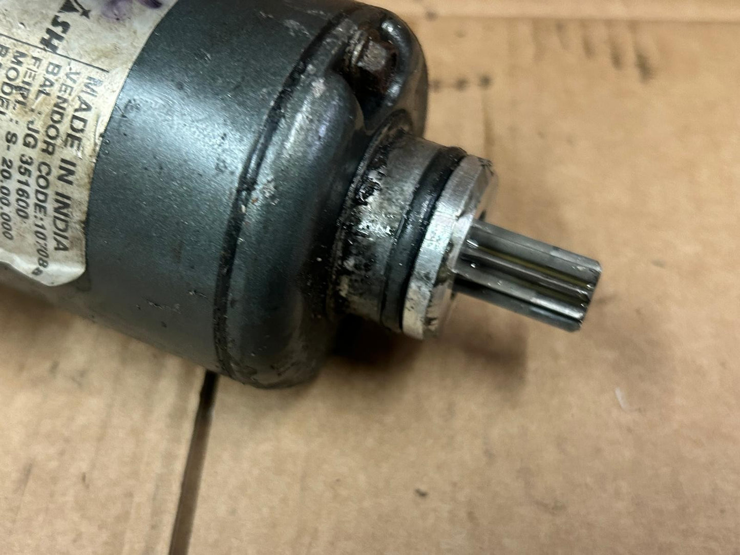 2013 KTM Duke 125 Starter Motor | JG351600