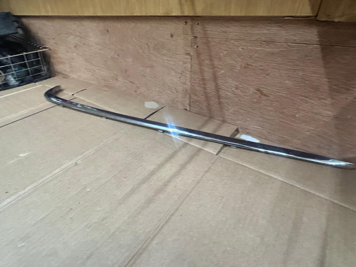 Genuine BMW 7 Series E38 Rear Bumper Right Side Cover Trim Chrome | 8125434