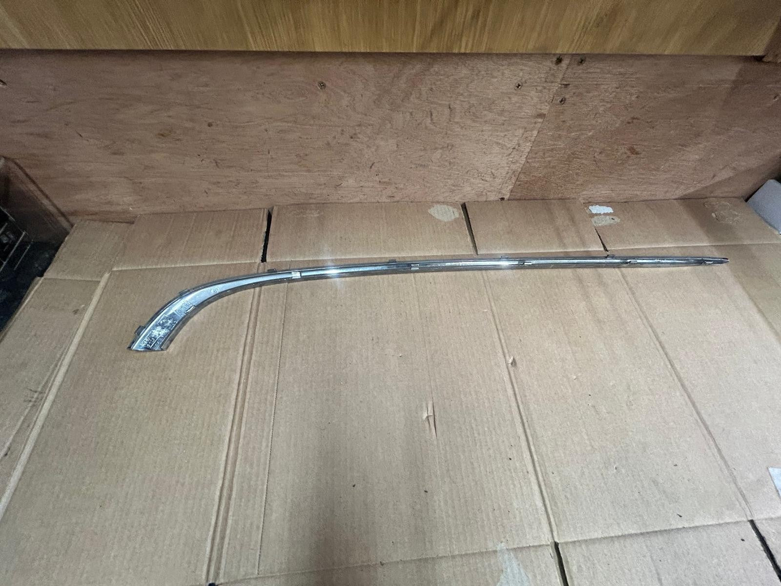 Genuine BMW 7 Series E38 Rear Bumper Right Side Cover Trim Chrome | 8125434