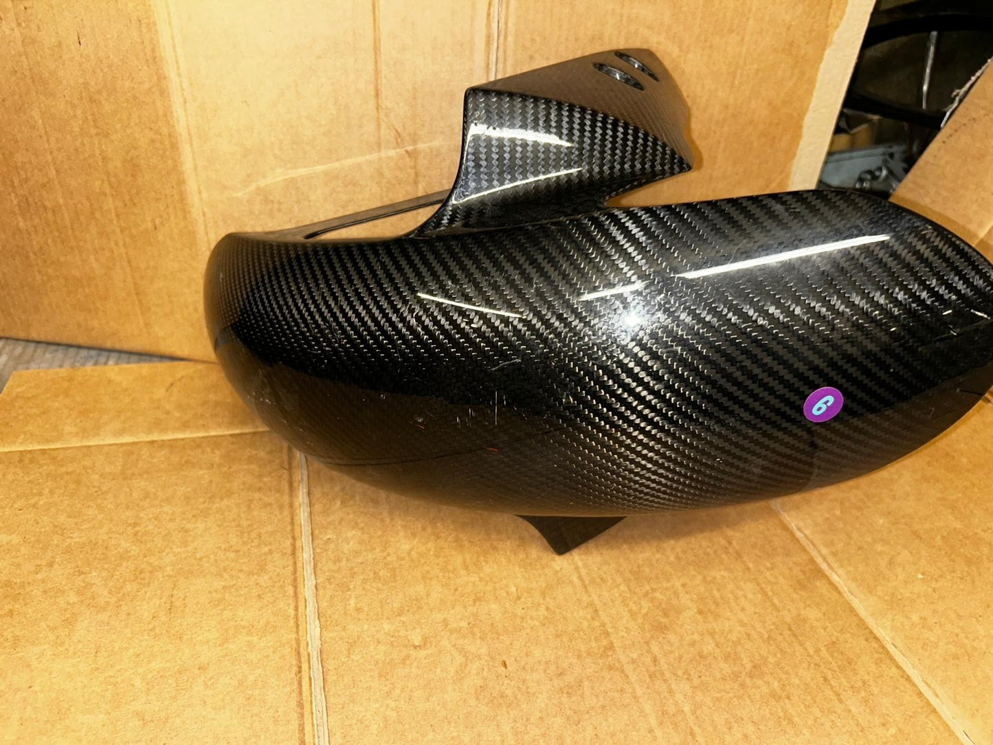 2023 OEM Yamaha YZF R1M Carbon Fibre Front Mudguard Fender | 2KS-21510-00-00