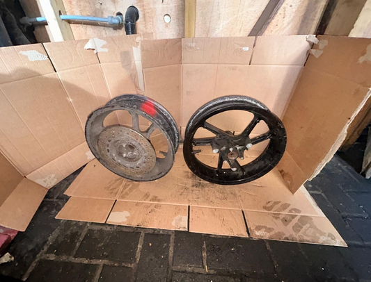 Yamaha Nmax 125 Front and Rear Wheels
