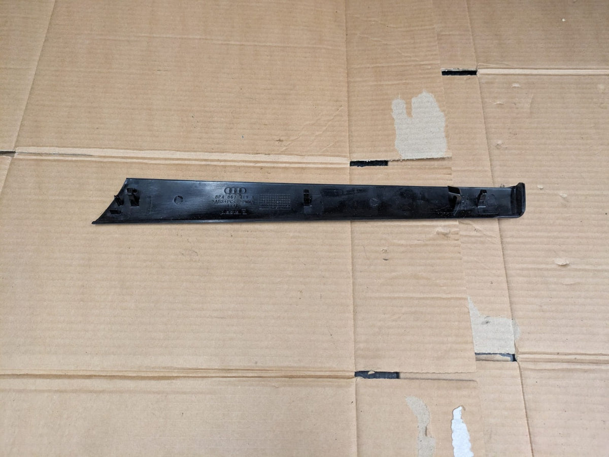 2011 Audi A3 S Line Rear Left Passenger Side Door Card Trim | 8P4867419A