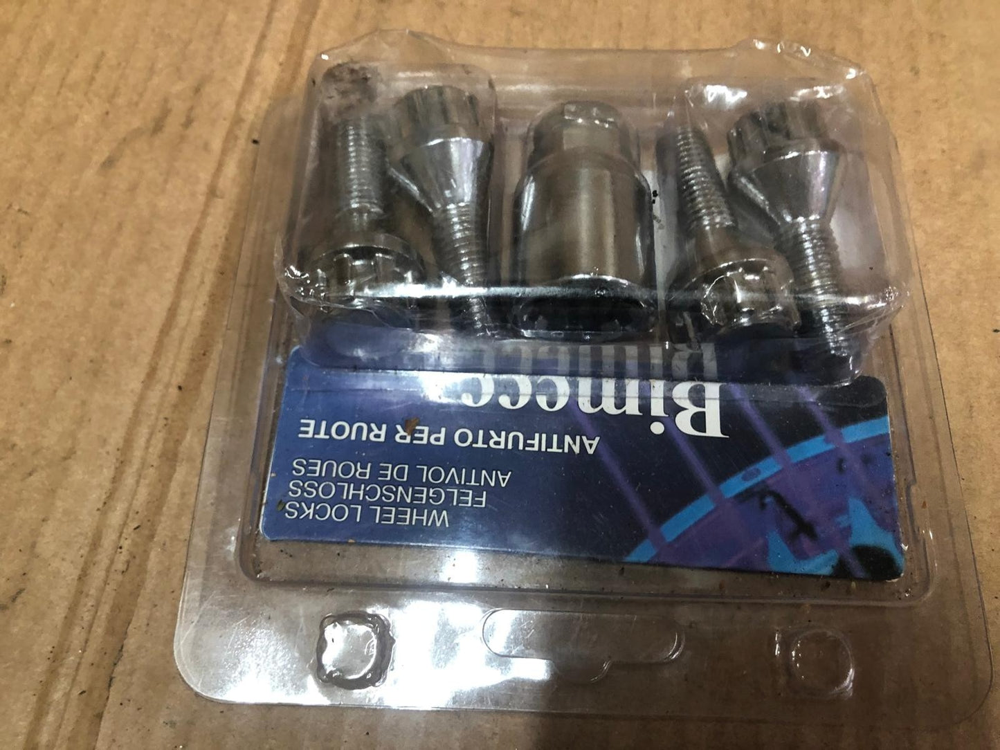 Bimecc UB125 Wheel Lock Key Bolts