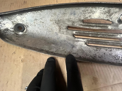Vespa ET2 ET4 Chrome Exhaust Heat Shield