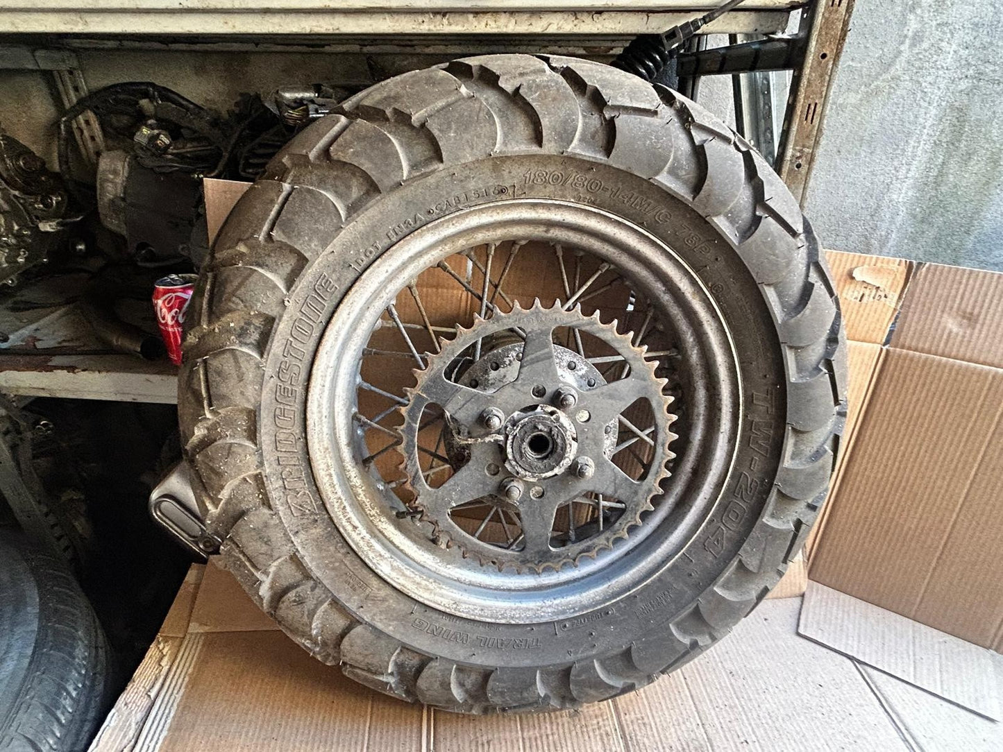 2005 Suzuki RV 125 Rear Wheel