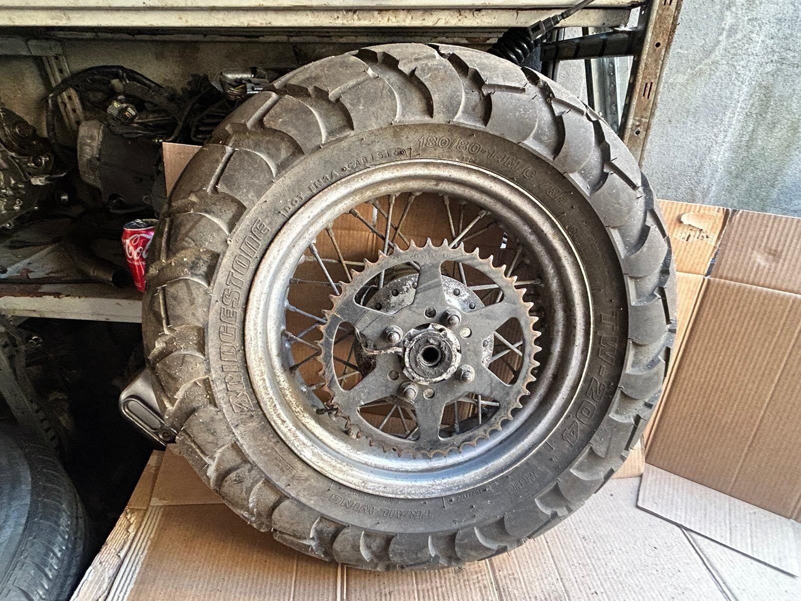 2005 Suzuki RV 125 Rear Wheel