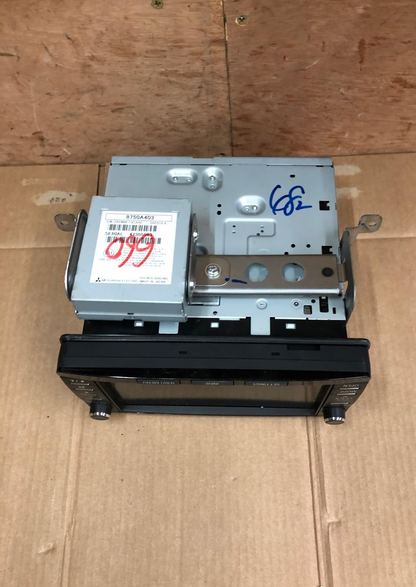 2014 Mitsubishi Outlander GX 4h PHEV Head Unit Display Screen | 8750A482