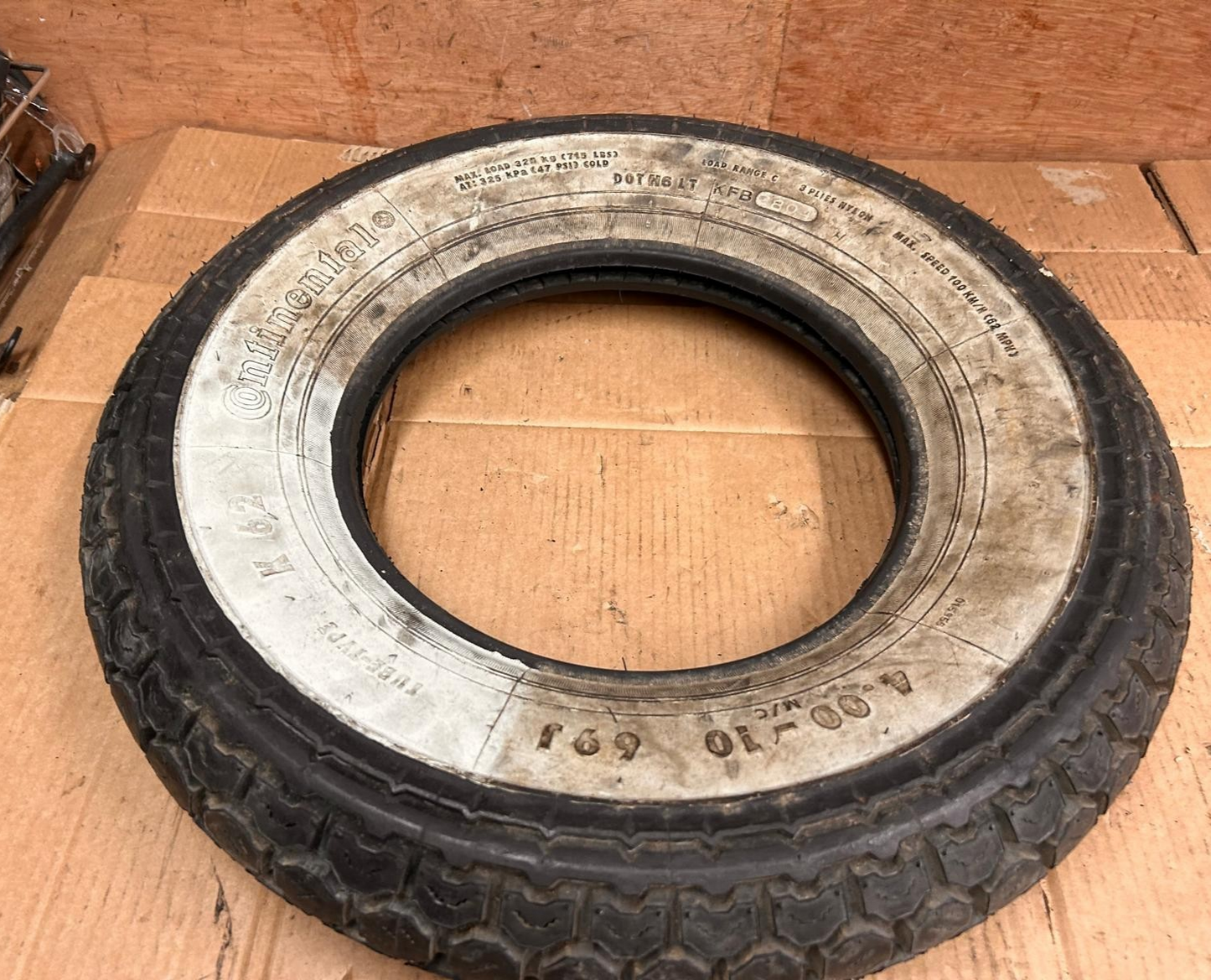 Continental K62 69J Scooter Motorcycle Tyre 4.00-10