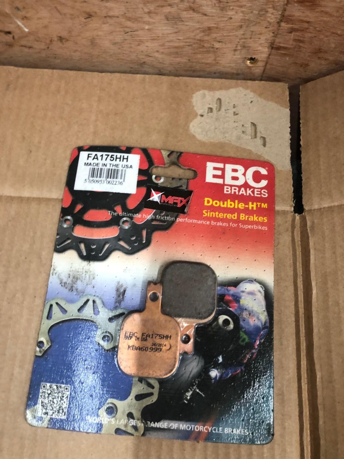 EBC Double-H Sintered Brake Pads | FA175HH