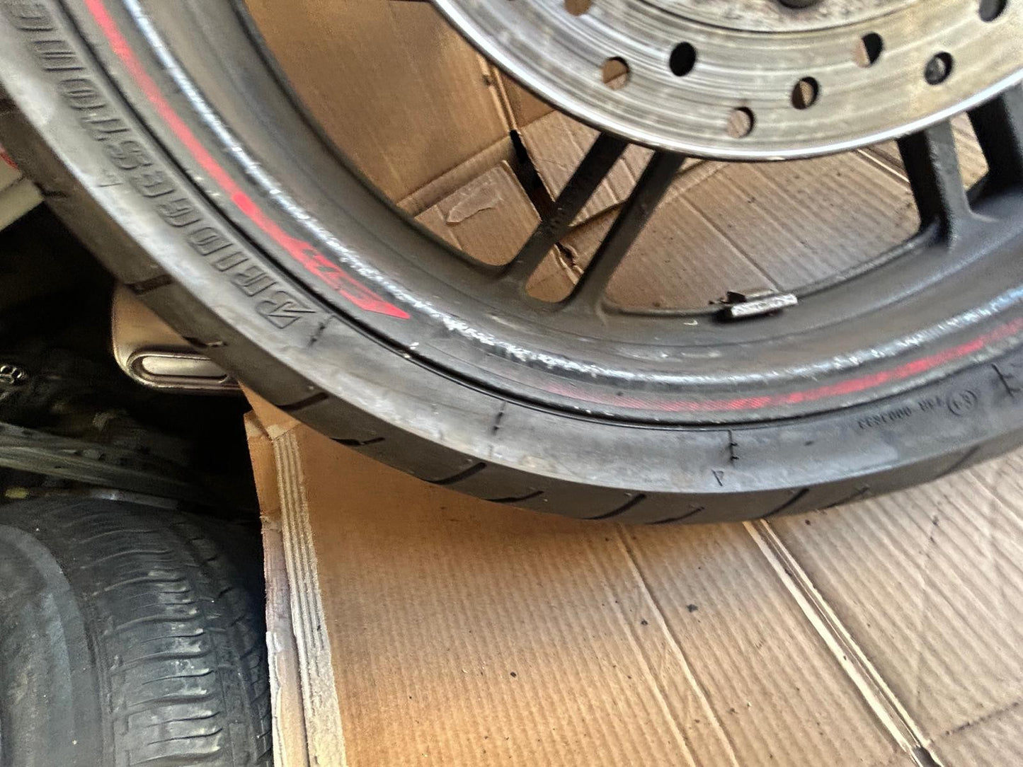 2019 Honda SH300 Front Wheel & Brake Disc