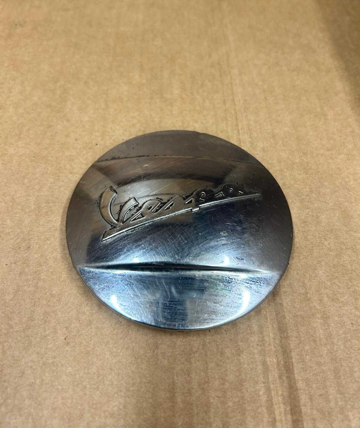 Genuine Piaggio Vespa Chrome Clutch Transmission Cover | 10127 121908