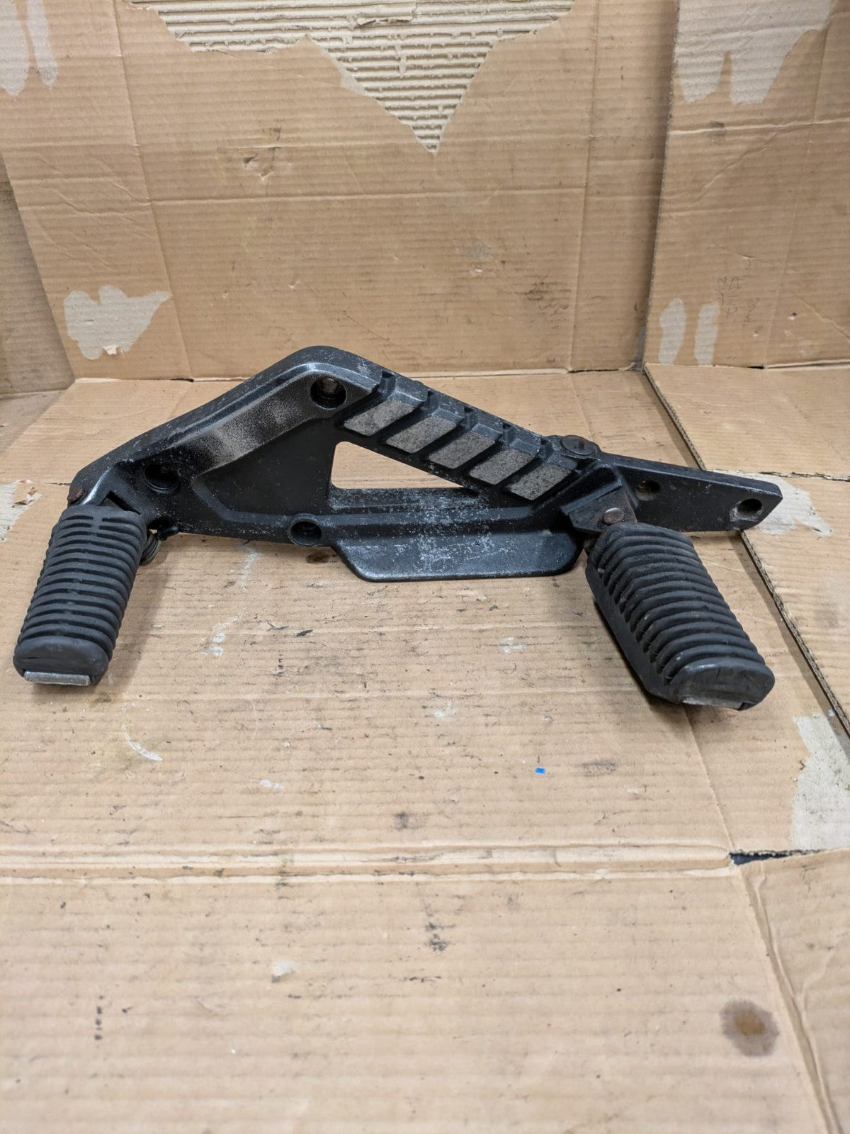 1990 BMW K100 LT Left Side Footrest Assembly | 46711457231