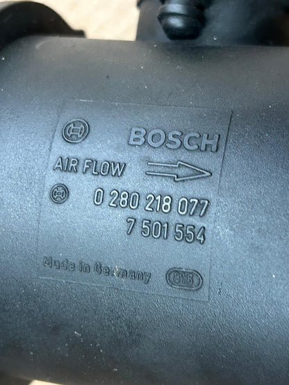 Genuine Bosch BMW 7 Series E38 Mass Air Flow Meter MAF | 0280218077 7501554
