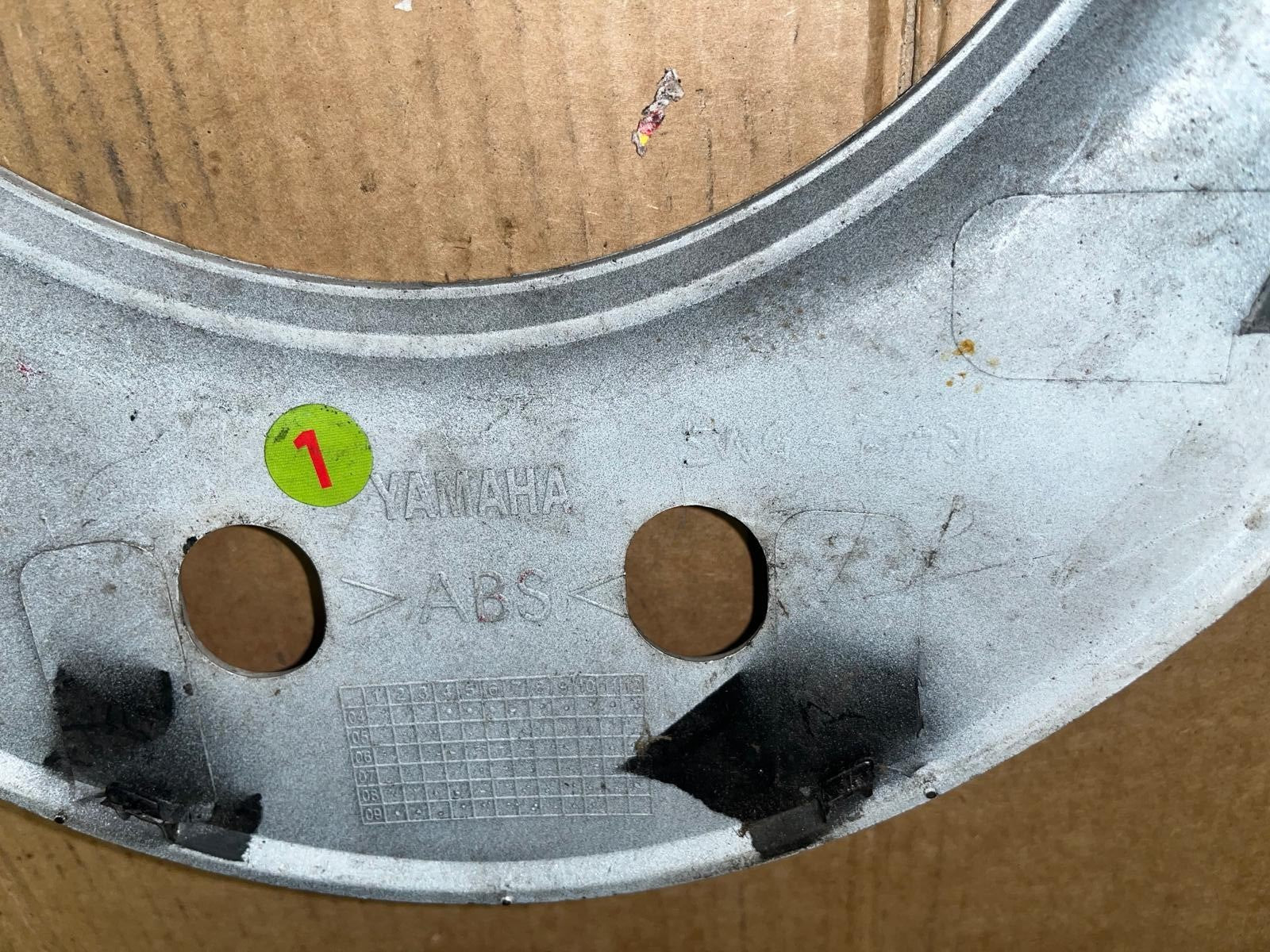2012 Yamaha Vity XC125 Rear Tail Centre Cover Trim Panel
