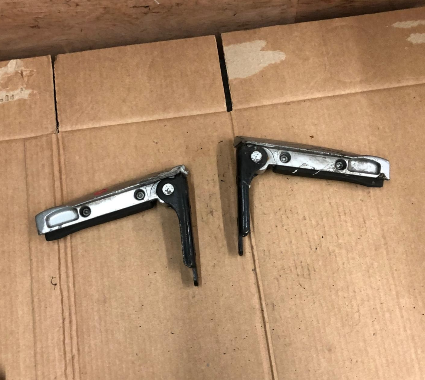 Piaggio MP3 Left & Right Passenger Footpegs Footrests