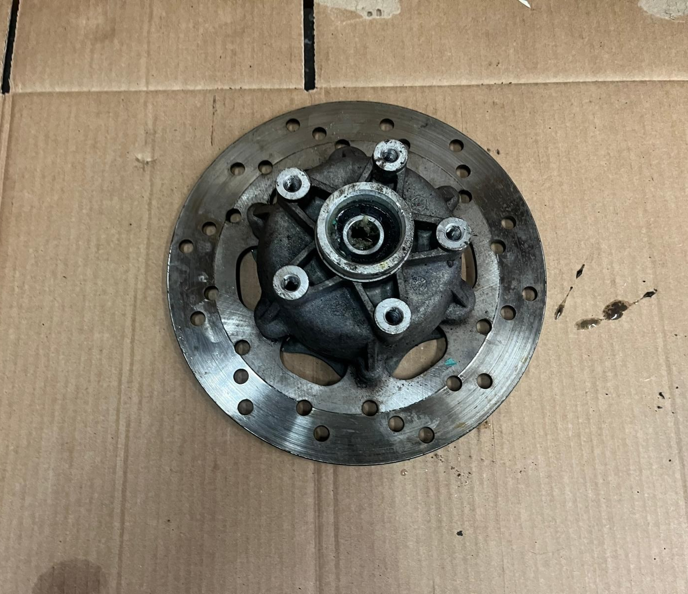 2021 Vespa GTS Brake Disc and Wheel Hub