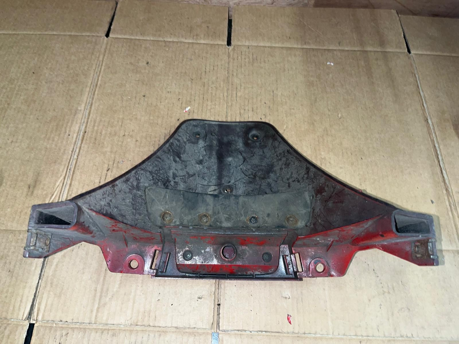 2009-2013 Vespa LX 50 Rear Plate Holder