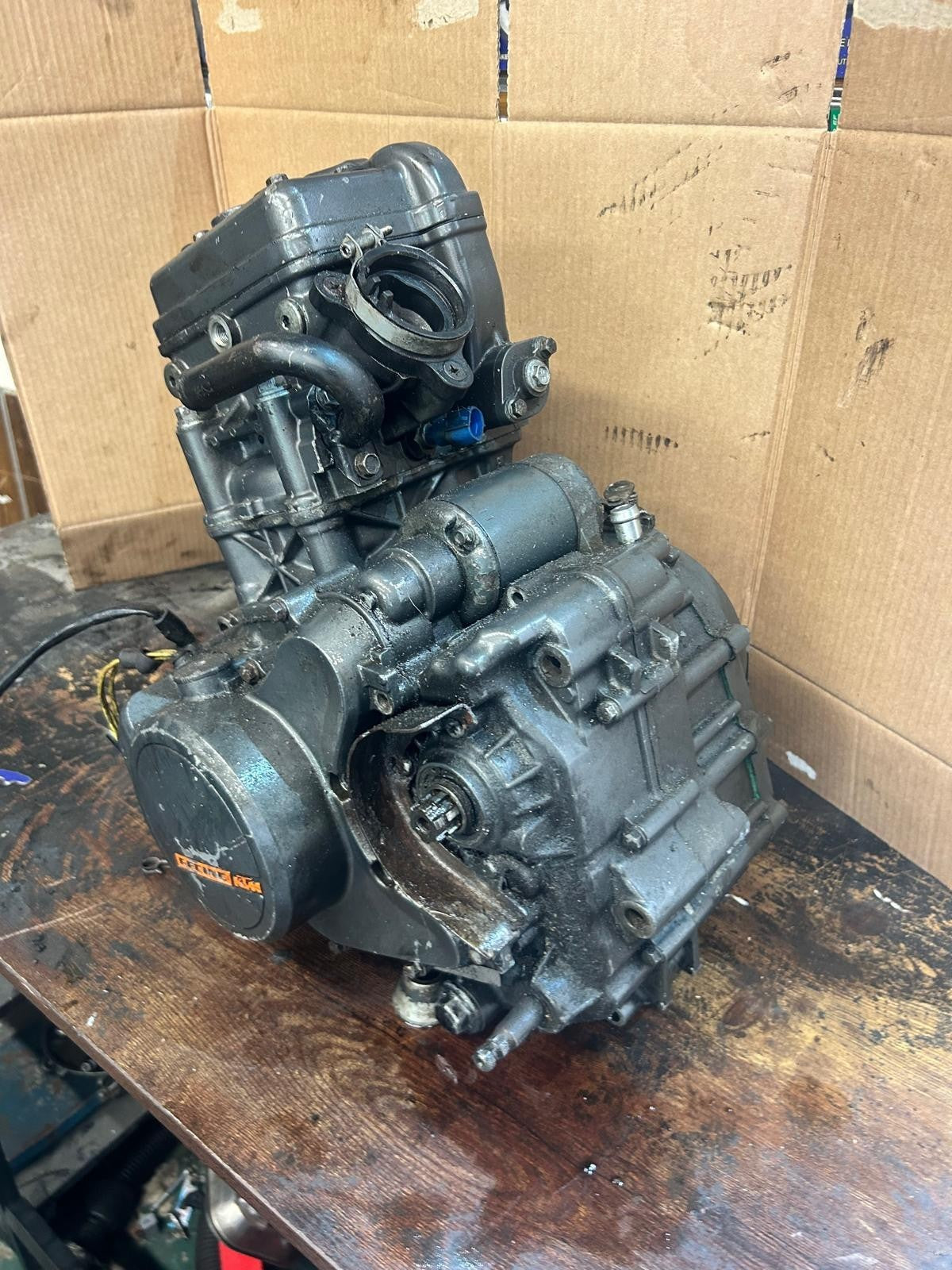 2013 KTM Duke 125 Engine Block Only | Read Description