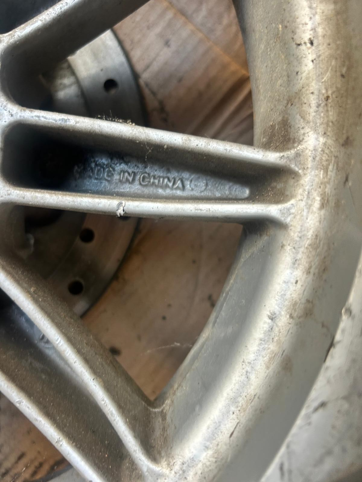 Piaggio MP3 Rear Wheel + Brake Disc
