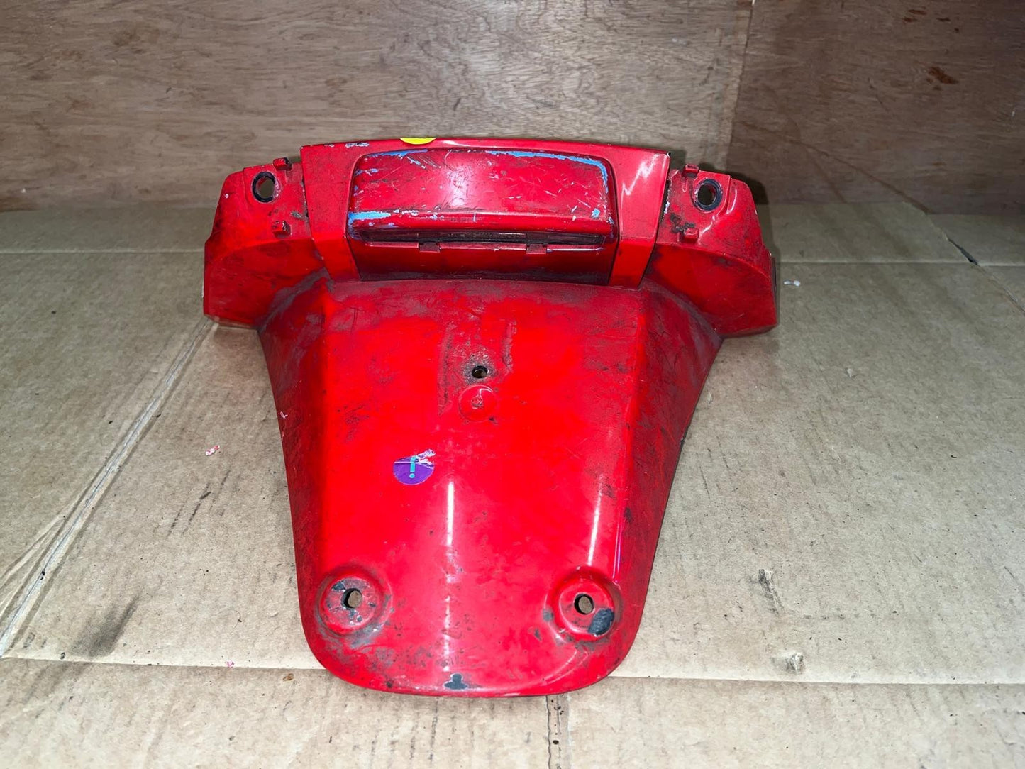 2009-2013 Vespa LX 50 Rear Plate Holder