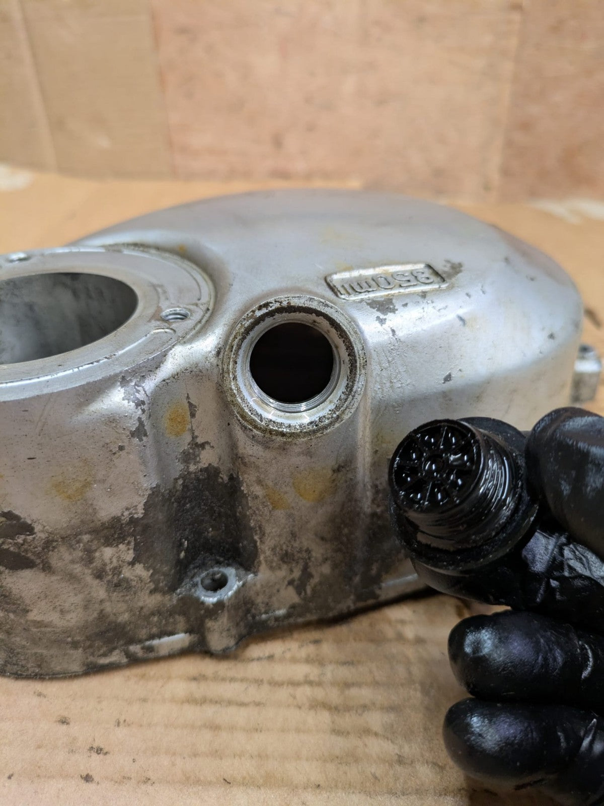 2005 Suzuki RV 125 Engine Clutch Cover