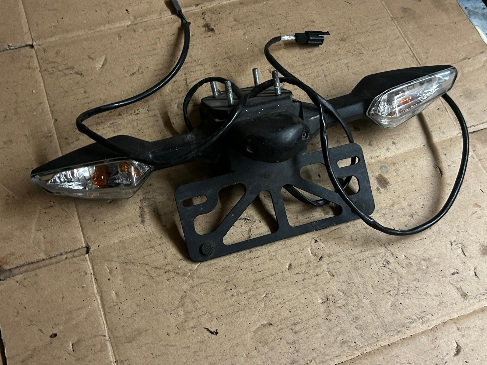 2018 Kawasaki Ninja 600 Rear Fender / Number Plate Holder
