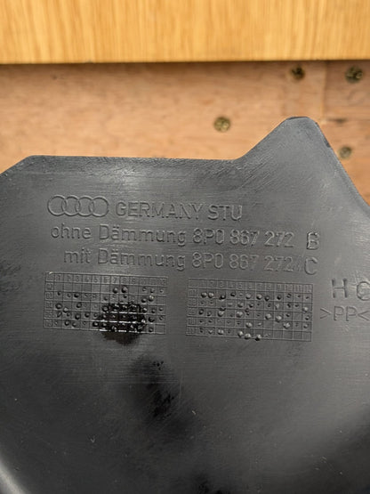 2011 Audi A3 S Line Driver Side Footwell Panel | 8P0867272