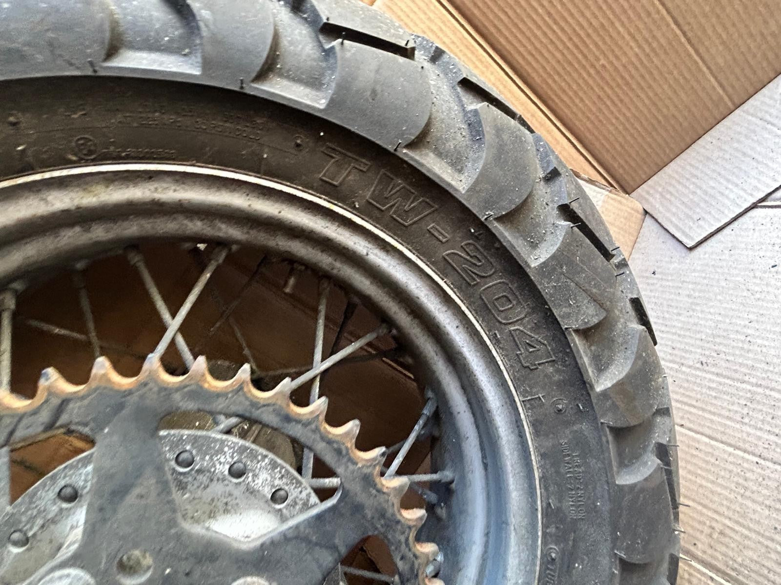 2005 Suzuki RV 125 Rear Wheel