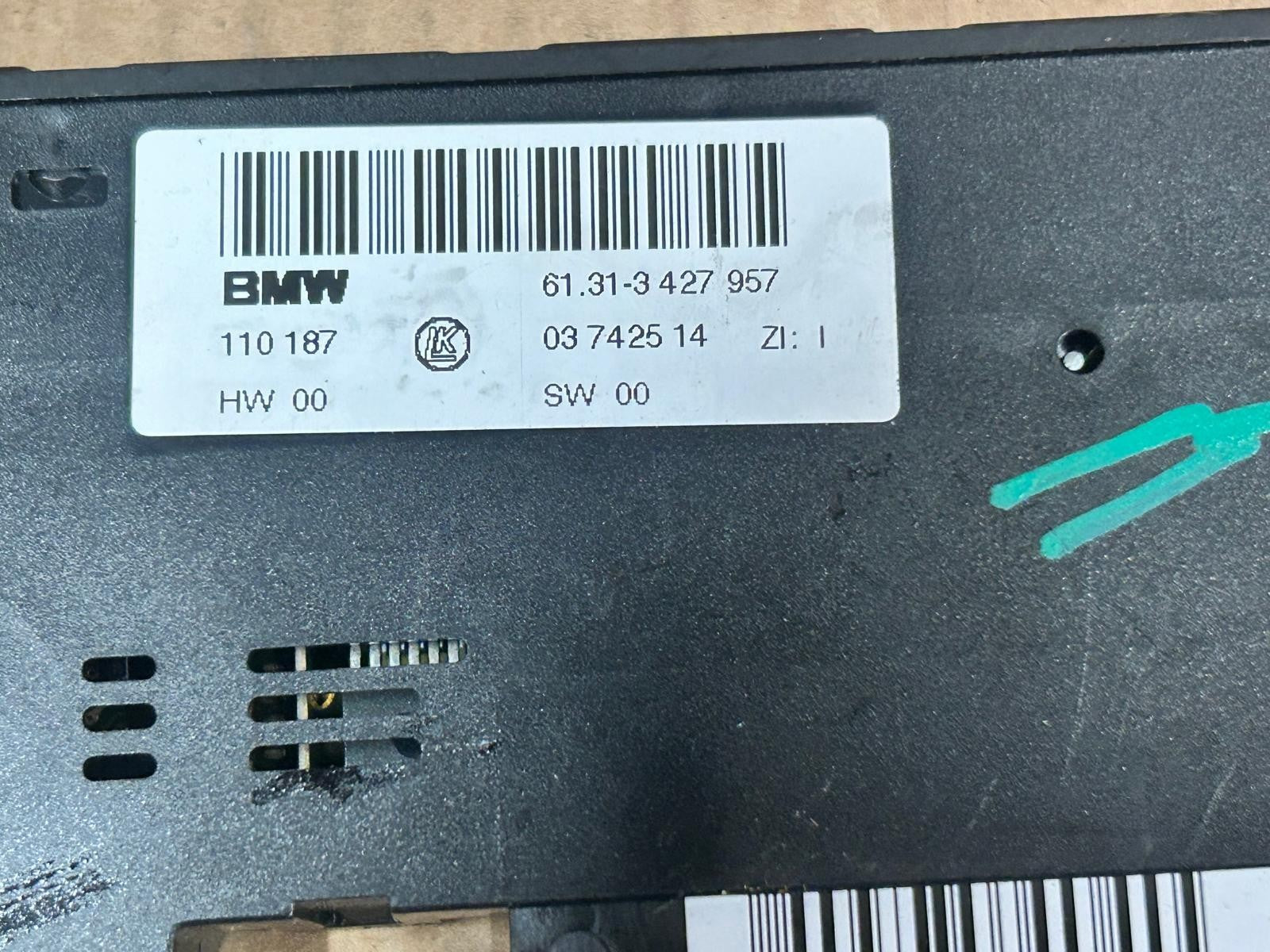 Genuine BMW 7 Series E38 Multifunction Heated Seat Switch Controls | 61313427957