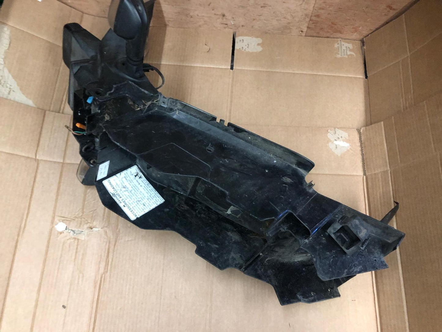 2009 Honda CBR 125 Rear Fender / Number Plate Holder | 80100-KTYG-C000