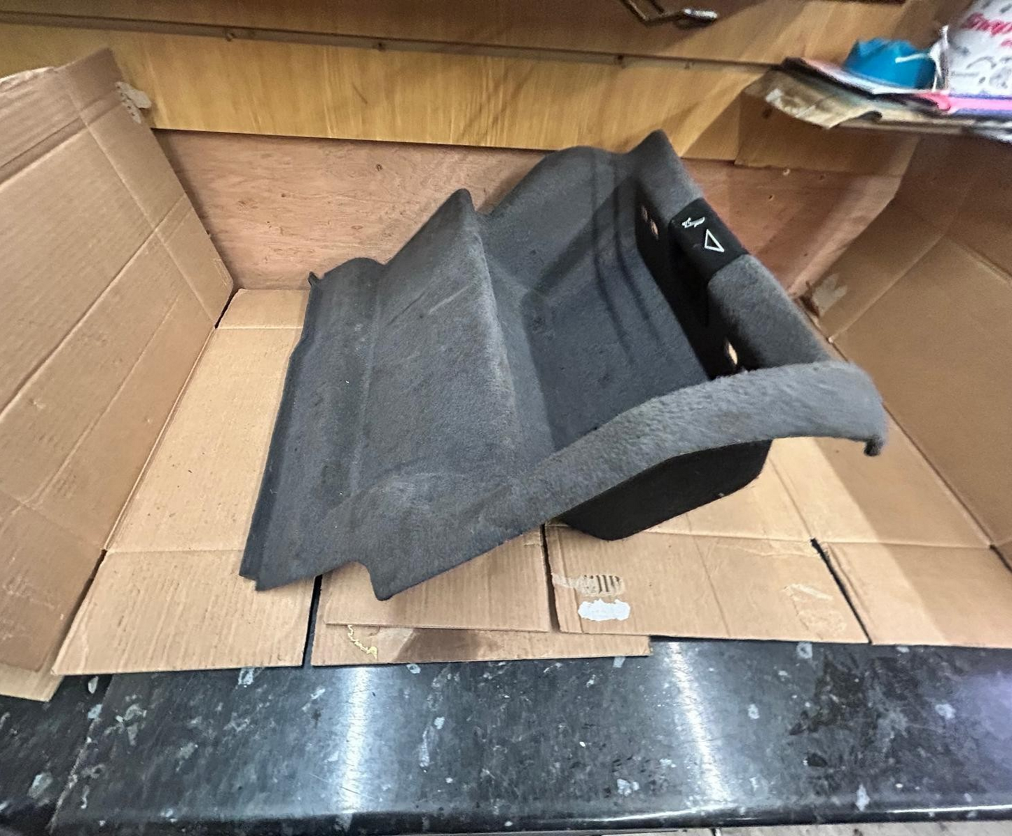 Genuine BMW 7 Series E38 Boot / Trunk Side Cover Stereo Storage | 8242324