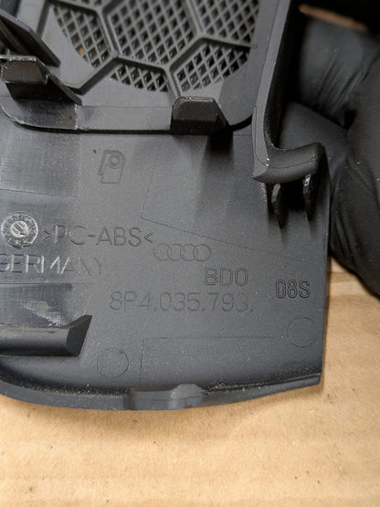 2011 Audi A3 S Line Rear Left Passenger Side Doorcard Speaker Cover | 8P4035793